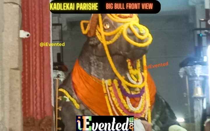 Kadlekai Parishe main god bull temple